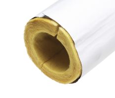 Pre-Slit Tubular Fiberglass Pipe Cover with Self-Sealing Jackets Product Image