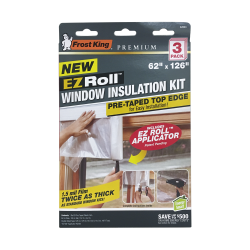 84" x 110" Indoor FROST KING V76H Patio Door Insulation Kit 