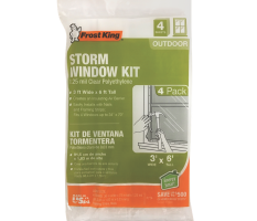 Economy Outdoor Plastic Storm Window Kits  Product Image